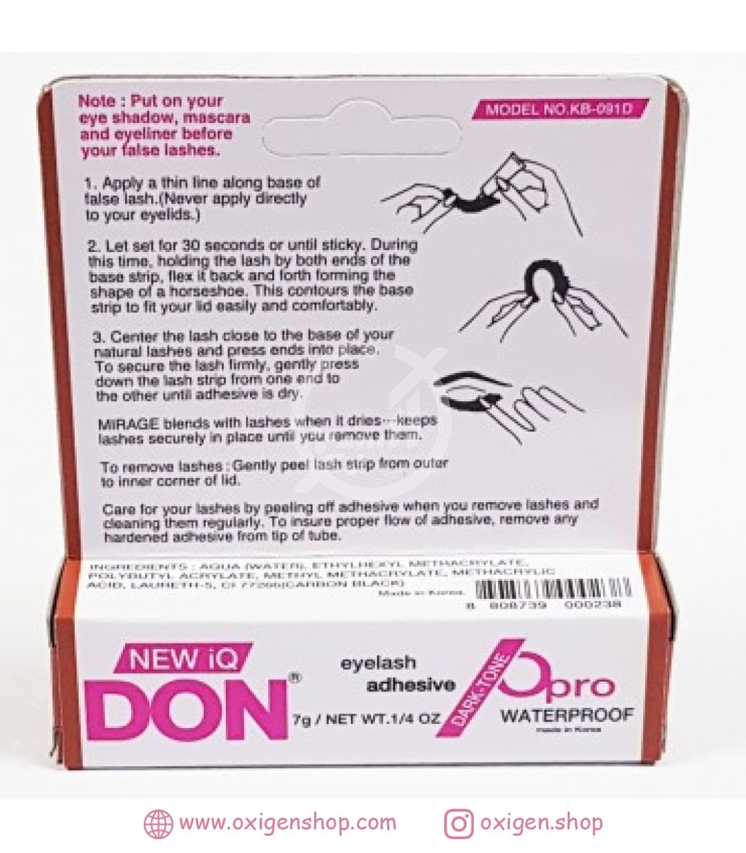 چسب مژه دان