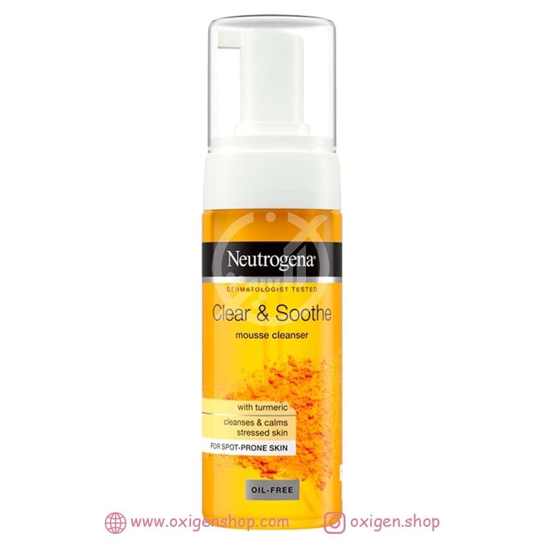 فوم شوینده صورت زرچوبه نوتروژینا فوم شوینده صورت زرچوبه نوتروژینا