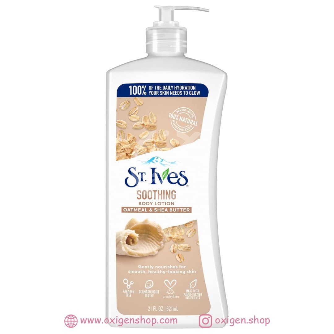 لوسیون بدن سنت ایوز مدل Oatmeal & Shea Butter لوسیون بدن سنت ایوز مدل Oatmeal & Shea Butter