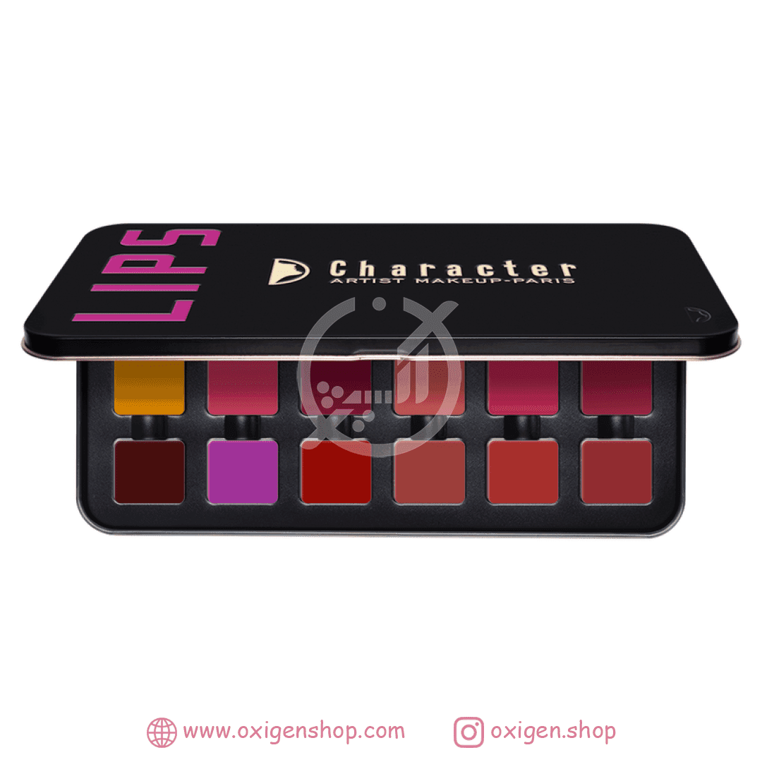 پالت رژلب کاراکتر شماره C-A401 پالت رژلب کاراکتر شماره C-A401