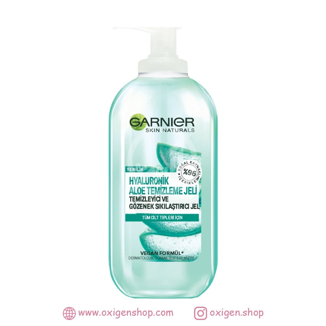 ژل شوینده گارنیر مدل Hyaluronik Aloe ژل شوینده گارنیر مدل Hyaluronik Aloe