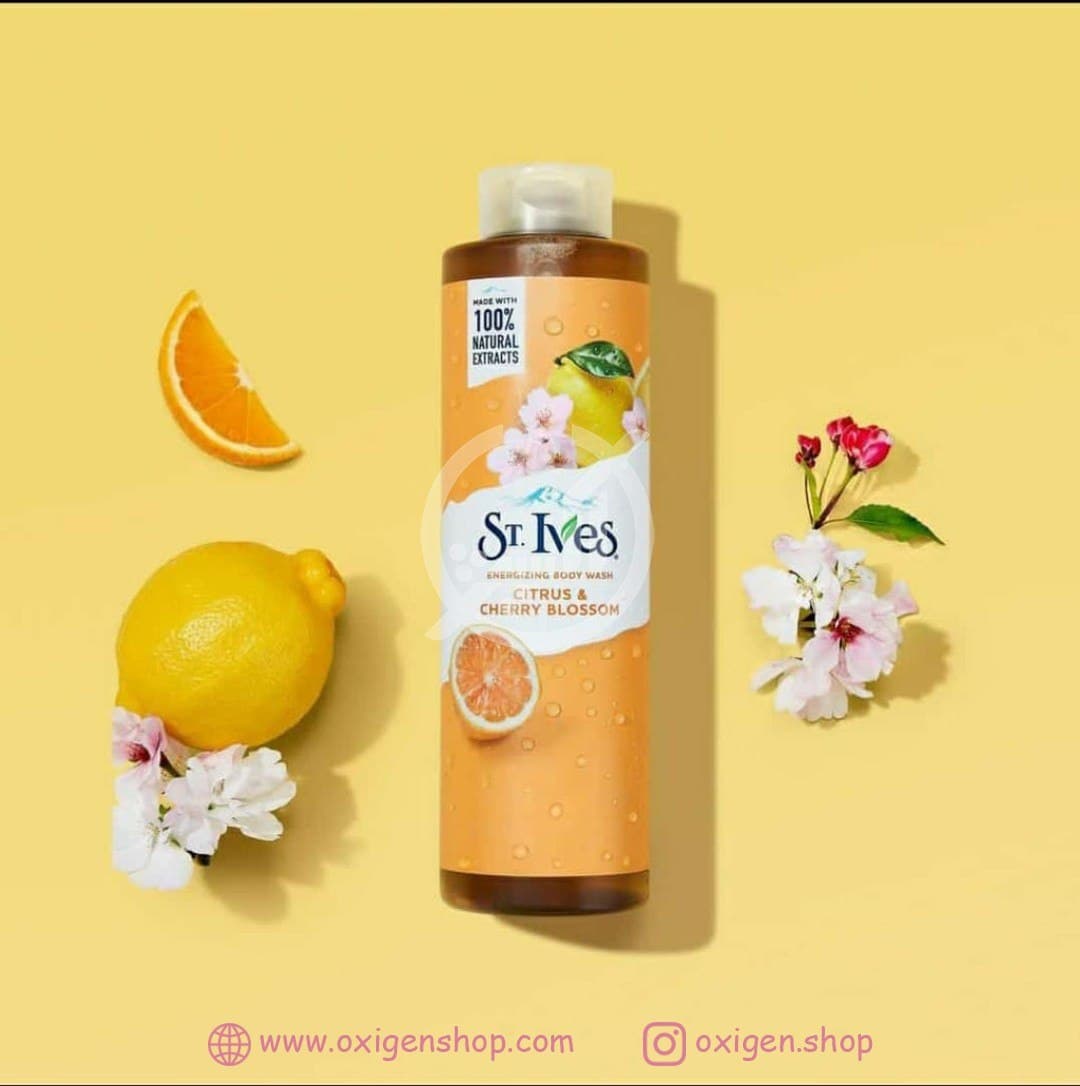 شوینده بدن سنت ایوز مدل Citrus & Cherry شوینده بدن سنت ایوز مدل Citrus & Cherry