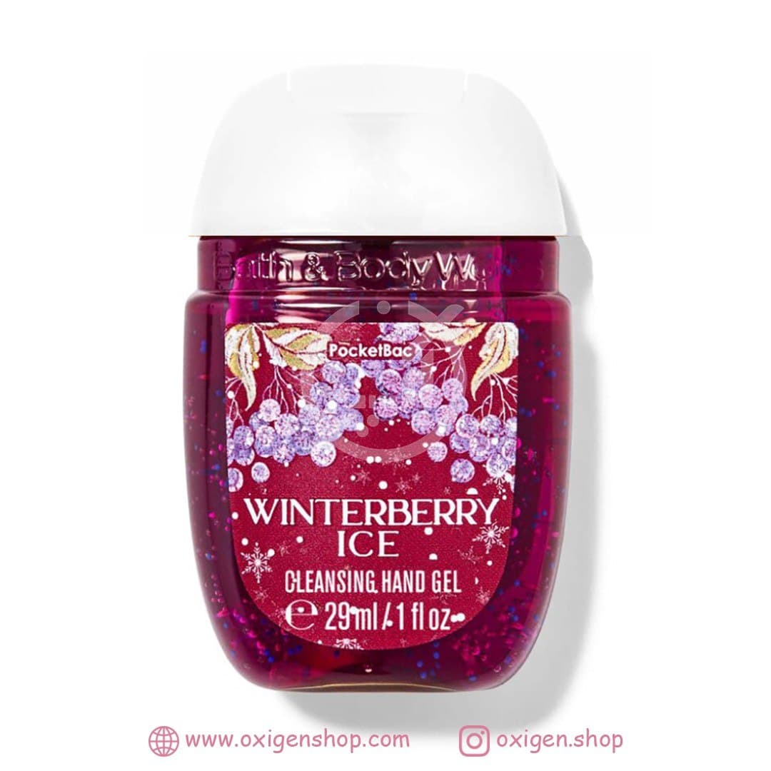 ژل ضدعفونی کننده دست بث اند بادی ورکز مدل Winterberry Ice ژل ضدعفونی کننده دست بث اند بادی ورکز مدل Winterberry Ice